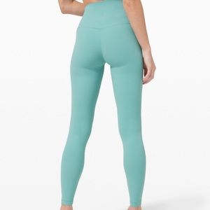 TIDEWATER TEAL lululemon align pant 28” size 6